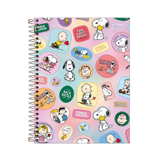 Imagem de Caderno Colegial 1x1 80 Fls C.D. Tilibra - Snoopy 7