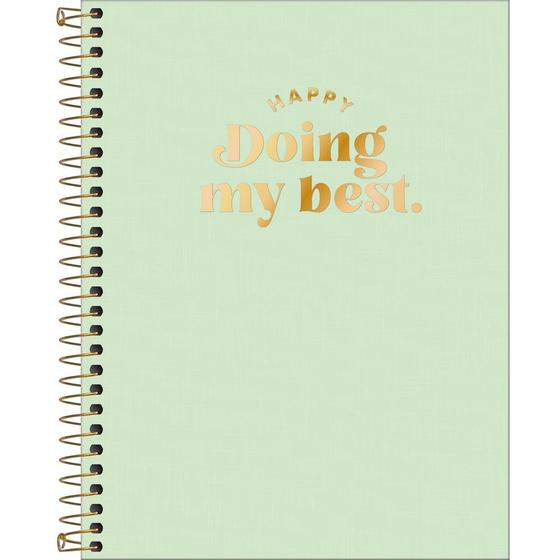 Imagem de Caderno Colegial Happy My Best - 160 Folhas - Tilibra