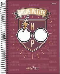 Imagem de Caderno colegial harry potter 80 folhas 1x1