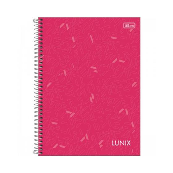 Imagem de Caderno Colegial Lunix 1 Matéria 80 fls Varias Cores Tilibra