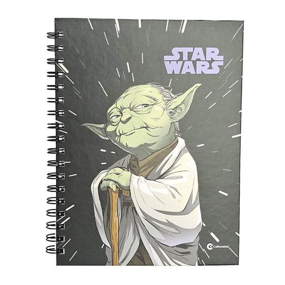 Imagem de Caderno Colegial Star Wars com 80 Folhas - Capa Dura