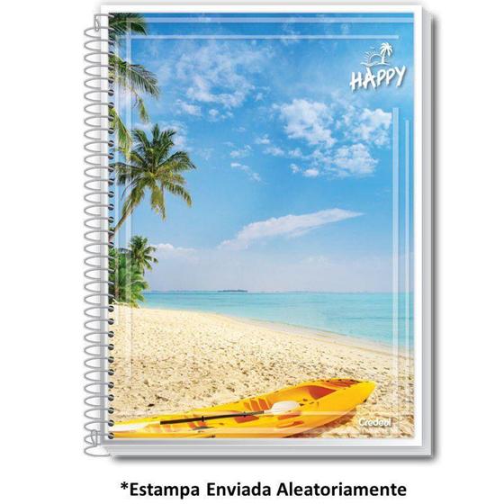 Imagem de Caderno Credeal 1/4 Cd esp Happy Linhas 96fl