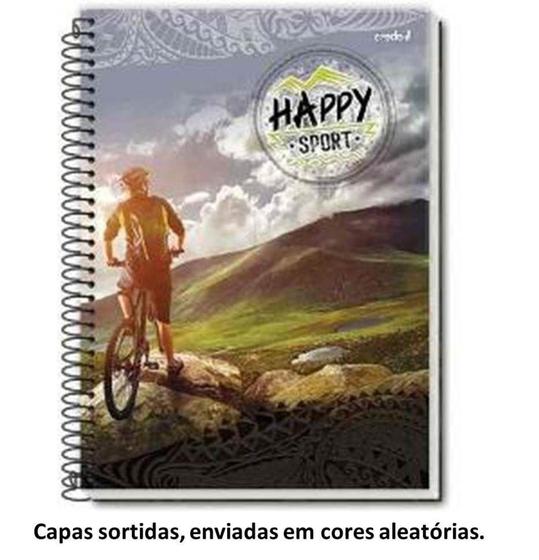Imagem de Caderno Credeal Univ 10m Happy Linhas 200fl