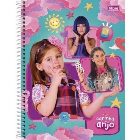 Imagem de Caderno De 01 Materia 96f Carinha De Anjo Cd Capa Sortidas