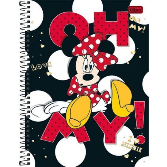 Imagem de Caderno De 01 Materia 96f Minnie Capa Sortidas