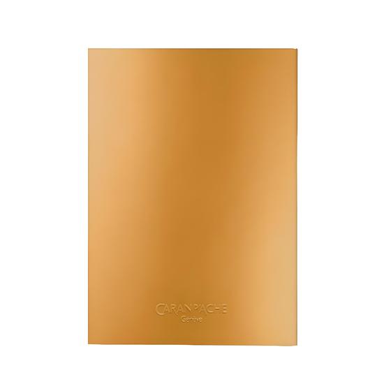 Imagem de Caderno de Anotação Colormat-x Pautado Caran D'ache Dourado A5