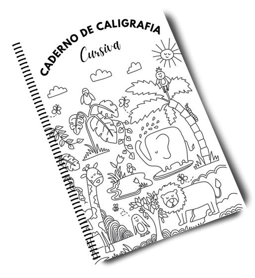Imagem de Caderno de Caligrafia Cursiva e Numerais Infantil