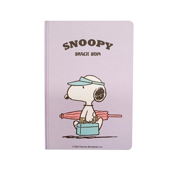 Imagem de Caderno de capa dura coleção snoopy travel 64 folhas