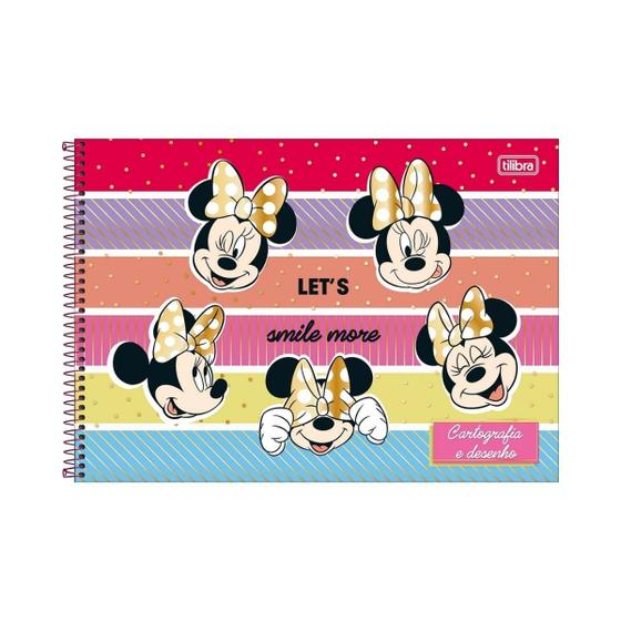 Imagem de Caderno de Desenho Tilibra Minnie 80Fls 275x200mm Capa Dura