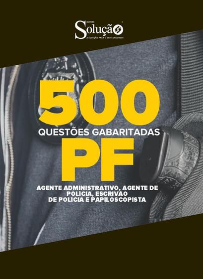 Imagem de Caderno De es Pf - Agente Escrivão Papiloscopista