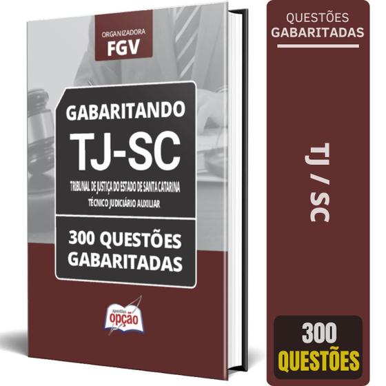 Imagem de Caderno De es Tj Sc 2024 - Técnico Judiciário Auxiliar