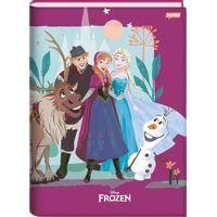 Imagem de Caderno de linguagem Brochurão 80fls Frozen roxo Jandaia