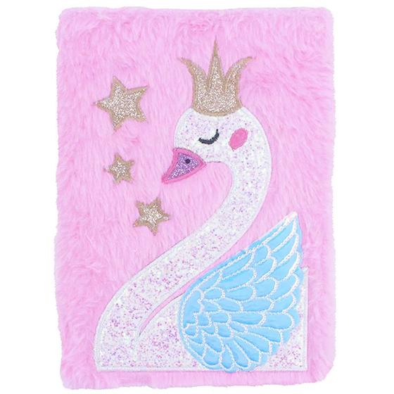 Imagem de Caderno de pelúcia Cisne 21x15
