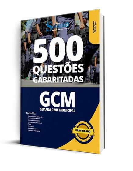 Imagem de Caderno de Questões  GCM - NITEROI - RJ - Guarda Civil Municipal - 500 Questões Gabaritadas