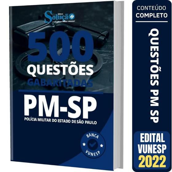 Imagem de Caderno De Questões Pm Sp - Soldado