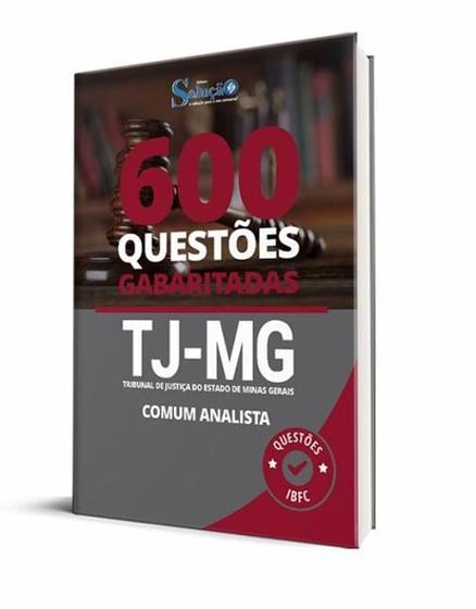 Imagem de Caderno De Questões Tj Mg - Comum Aos Cargos De Analista