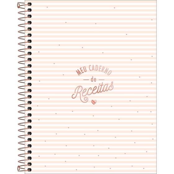 Imagem de Caderno de Receitas Espiral Soho 80 folhas - Tilibra