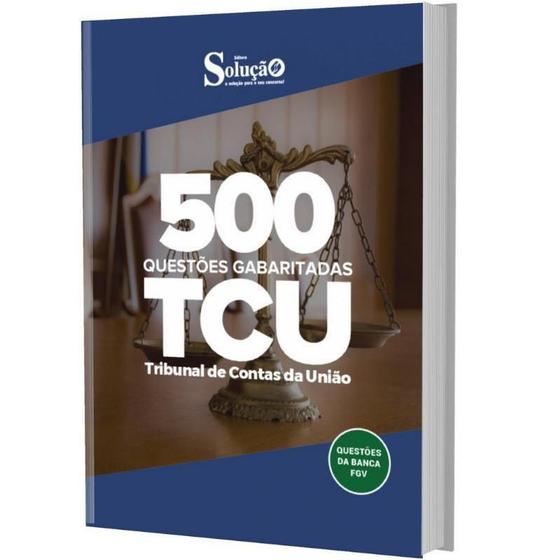 Imagem de Caderno De Testes Concurso Tcu - Tribunal De Contas Da União