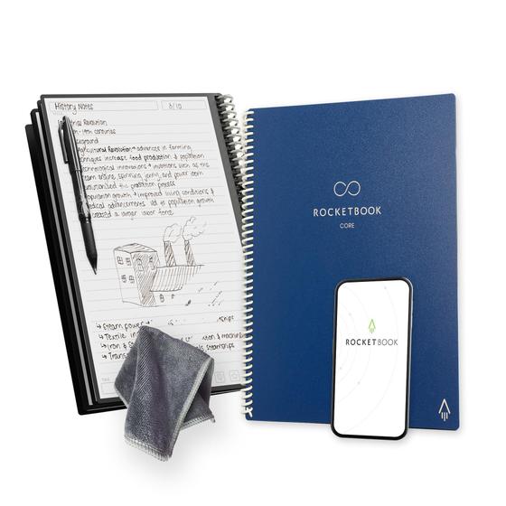 Imagem de Caderno Ecológico Reutilizável - Dobrável 8,5x11" com Caneta Frixion e Pano de Limpeza