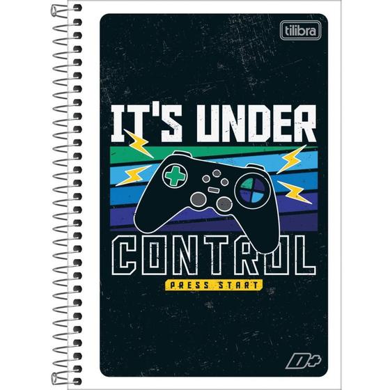 Imagem de Caderno Espiral 1/4 Flexível D+ 96 Folhas PCT com 10