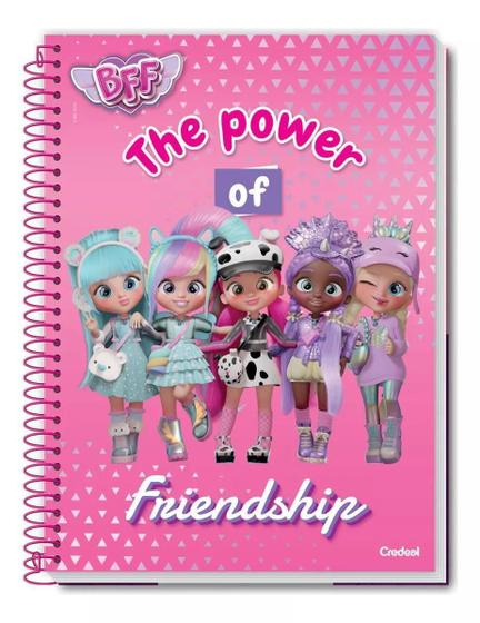 Imagem de Caderno Espiral 80 Fls 1 Matéria Bff Friends Hip Credeal