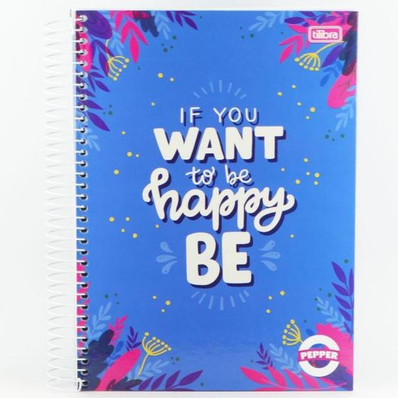 Caderno Espiral Capa Dura Universitário 16 Matéria Pepper Feminino 256 Folhas Capa 02 - Tilibra Menor preço em Caderno Espiral Capa Dura Universitário 16 Matéria Pepper Feminino 256 Folhas Capa 02 - Tilibra