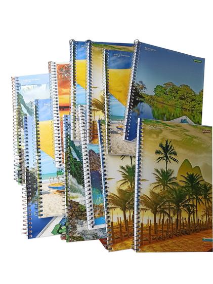 Caderno Espiral Pequeno Capa Flexível 48 Folhas 20 Unidades Menor preço em Caderno Espiral Pequeno Capa Flexível 48 Folhas 20 Unidades