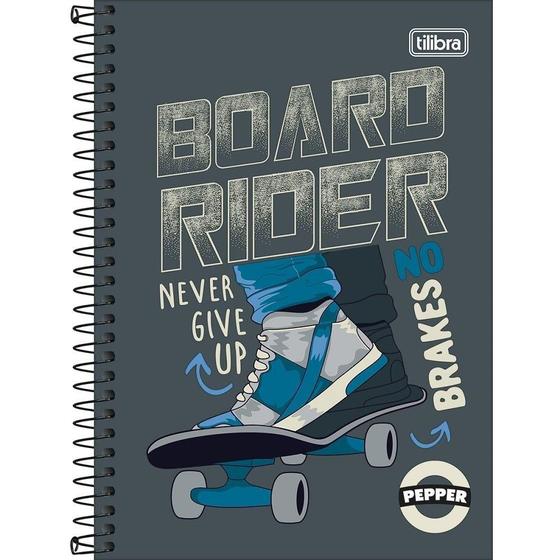 Caderno Espiral Tilibra 1/4 Capa Dura Pepper 80 Folhas - Embalagem com 4 Unidades (Sortidos) Imagem de Caderno Espiral Tilibra 1/4 Capa Dura Pepper 80 Folhas - Embalagem com 4 Unidades (Sortidos)
