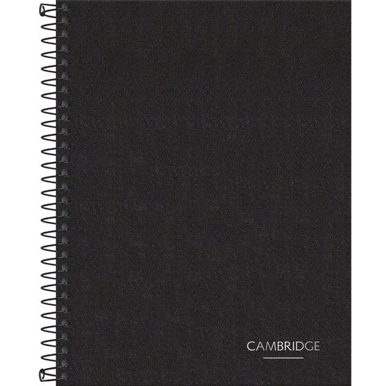 Imagem de Caderno Executivo Espiral Capa Dura Colegial Cambridge 90 Gramas 80 Folhas