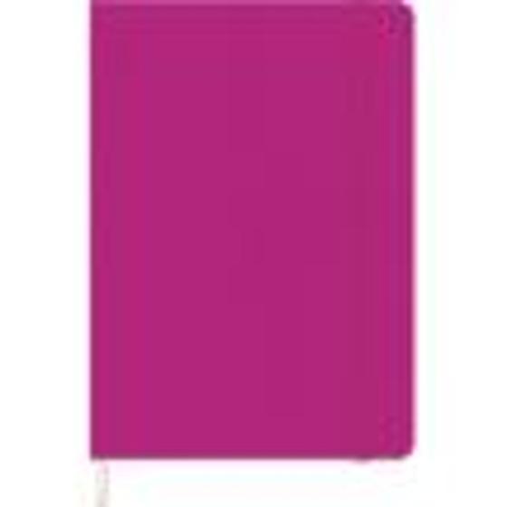 Imagem de Caderno Fitto M pink com elástico 80 folhas Tilibra 103mmmx 146mm