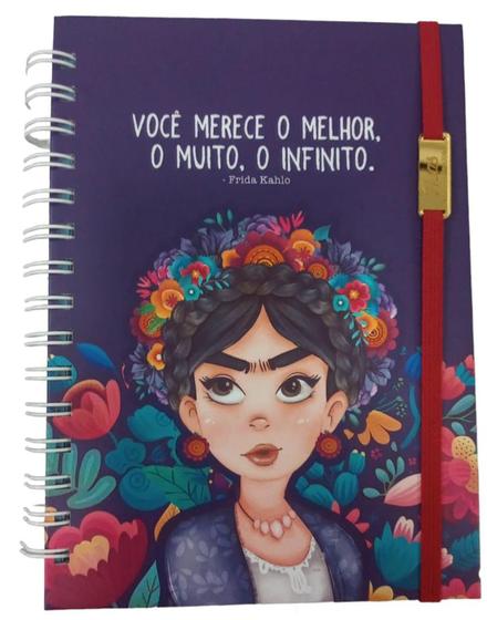 Imagem de Caderno Frida A5 - Coleção Viva La Vida