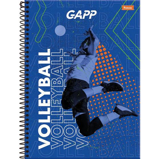 Imagem de Caderno Gapp Volleyball - 80 Folhas - Foroni