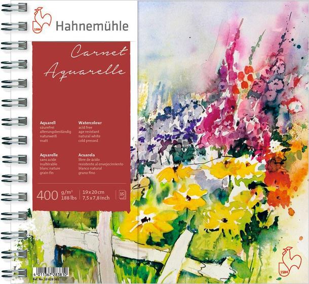 Imagem de Caderno Hahnemuhle Water colour 400g 019 x 020 cm 015 Fls 10