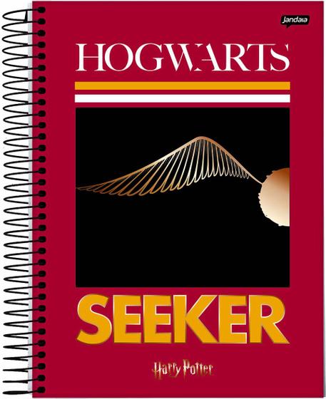 Imagem de Caderno Harry Potter Seeker Jandaia 1 Materia 96 Folhas