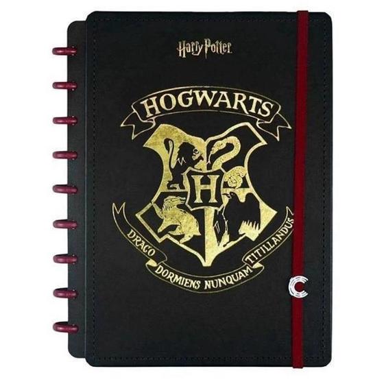 Imagem de Caderno Inteligente 80 Folhas Médio Harry Potter - Caderno Inteligente