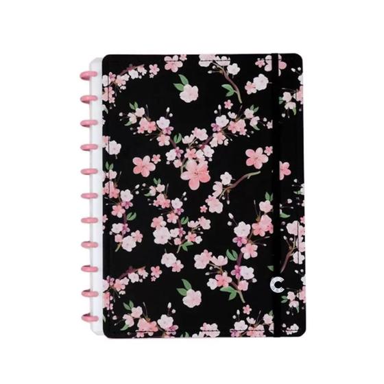 Imagem de Caderno inteligente A5 Butterfly Pequeno Gocase Rose Black