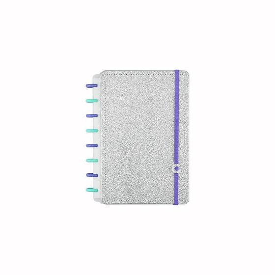 Imagem de Caderno inteligente A5 Lets Glitter Silver 2.0 - CIA52139