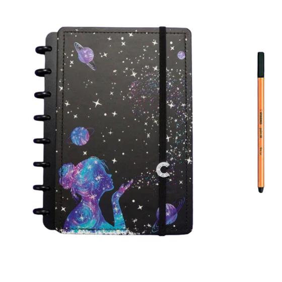 Imagem de Caderno Inteligente By Gocase Poeira das Estrelas A5 2096