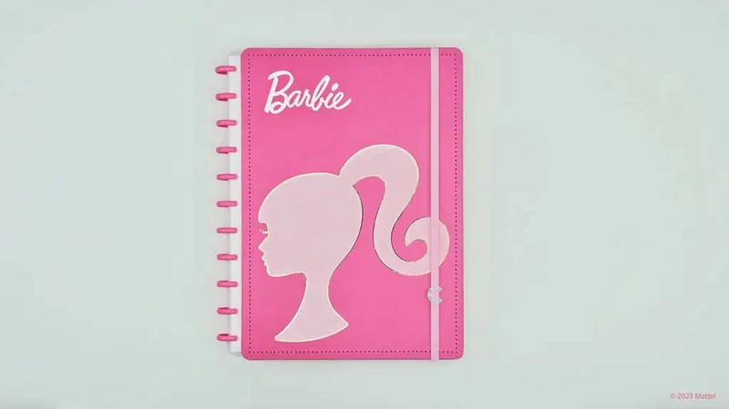 Imagem de Caderno Inteligente CI Barbie Girl Rosa Pink Premium Médio