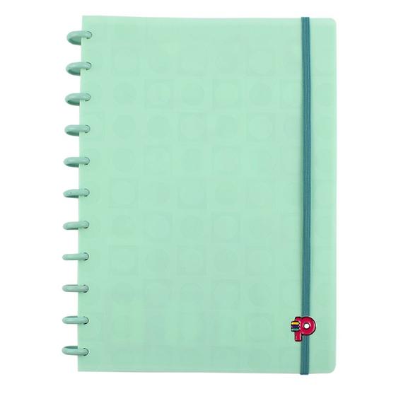 Imagem de Caderno Inteligente Colegial Breeze Verde Pastel