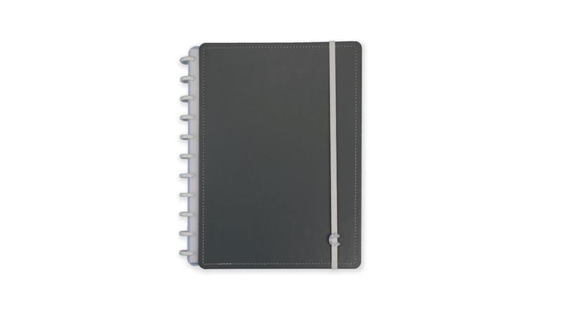 Imagem de Caderno Inteligente Cool Grey Cinza Tamanho Grande 80 Folhas