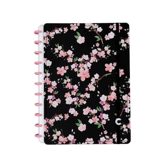 Imagem de Caderno Inteligente Disco Grande Gocase Classical Rose Black