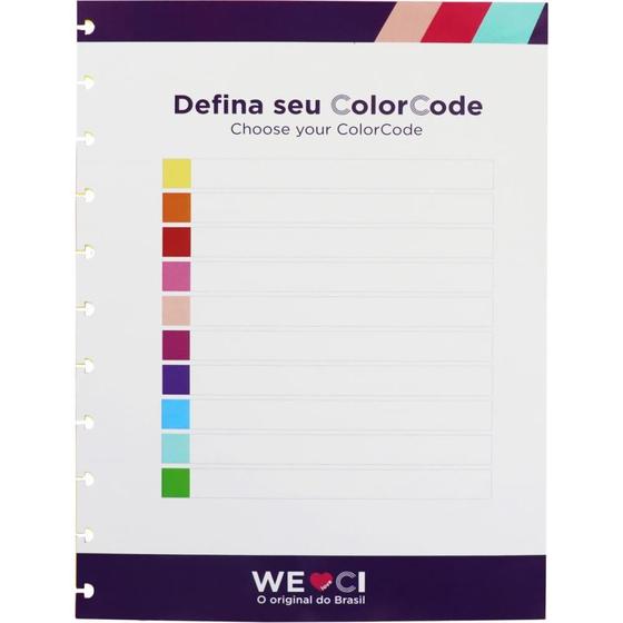 Imagem de Caderno Inteligente Divisórias Grande Colorcode com 10 UNID