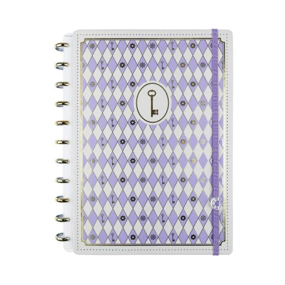Imagem de Caderno Inteligente Grande 80 F Purple Key by Isabela Akkari