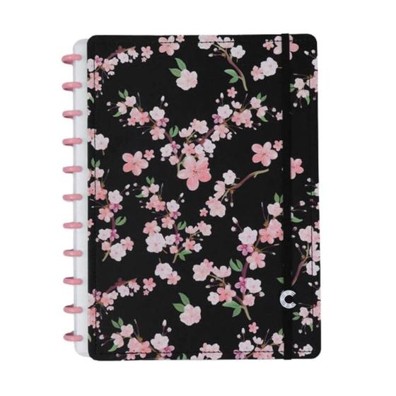 Imagem de Caderno inteligente Grande By Gocase Classical Rose Black