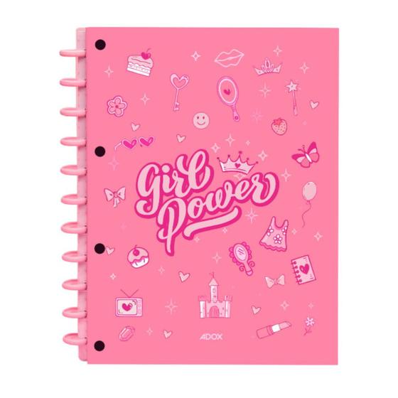 Imagem de Caderno Inteligente Grande Girl Power 80 folhas