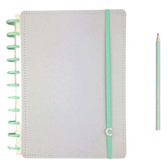 Imagem de Caderno Inteligente Grande + Plus Lilas Pastel 140 Folhas