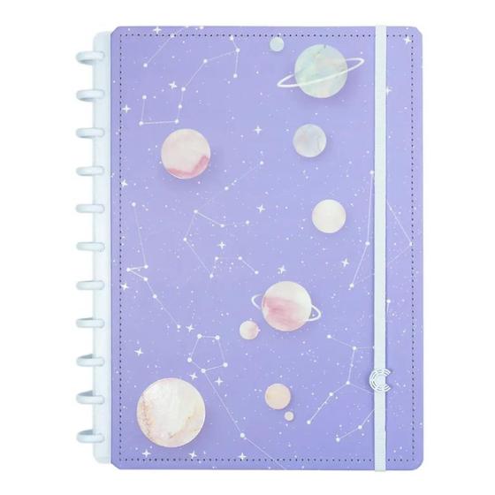 Imagem de Caderno Inteligente Grande Purple Galaxy By GoCase