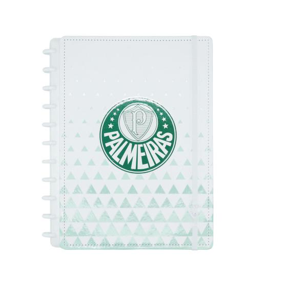 Imagem de Caderno Inteligente Palmeiras BRANCO ALVIVERDE GRANDE