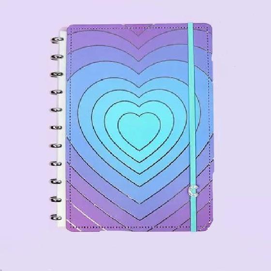 Imagem de Caderno Inteligente Silver Love Grande 80 Folhas